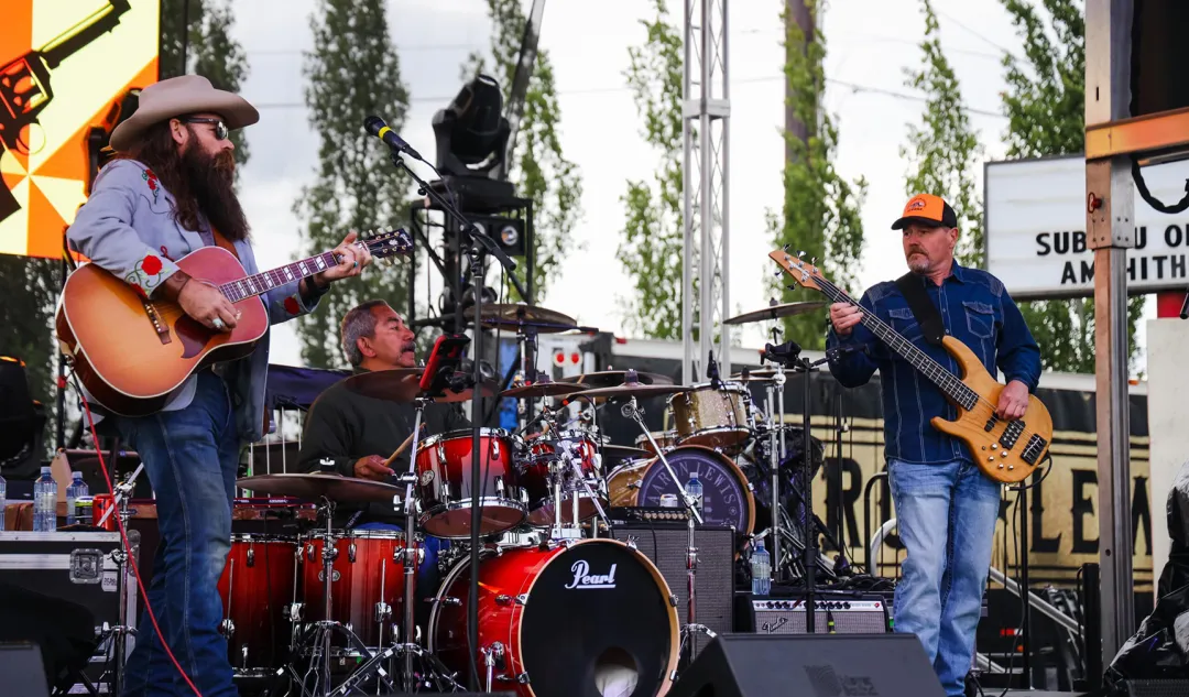 Sleepless Truckers at Music Off Central in Sutherlin Oregon where Wailani Shave Ice will serve shave ice creations