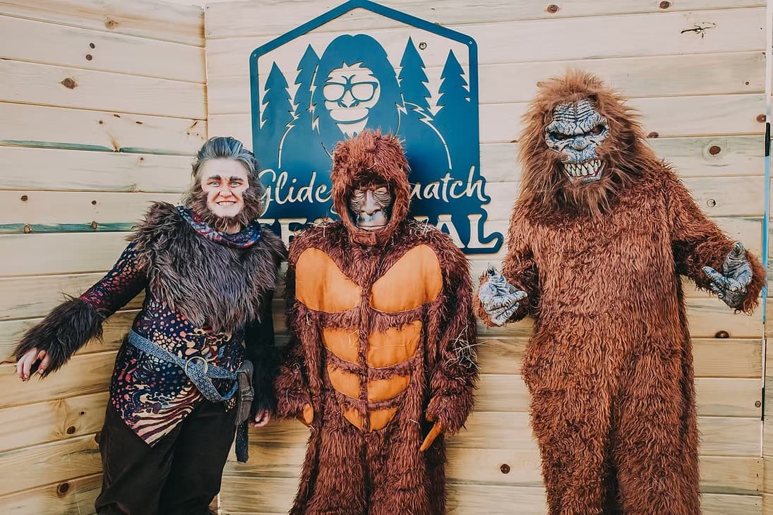 Glide Sasquatch Festival in Glide Oregon where Wailani Shave Ice will serve shave ice creations
